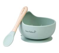 Saro Set Bol Wave Nordic Verde Nature con Ventosa 1ud