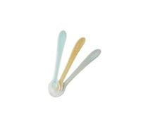 Saro Set Cuchara Silicona Azul 3uds