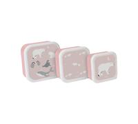 Saro Set de 3 Cajitas para el Almuerzo Polaris Rosa