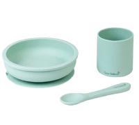 Saro Set de Alimentacion Silicona Menta 3 pzs