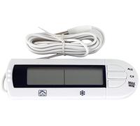 SARO Termómetro digital - para frigoríficos y congeladores - Sensor 195 cm - Pantalla interior/exterior - Función de alarma - Modelo 4719