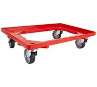 Saro TRR - Carrito de transporte (600 x 400 cm), color rojo