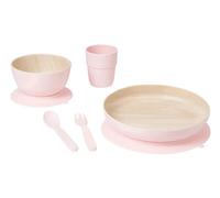 Saro Vajilla Nordic Melamina Nude Pink 5 Pzas