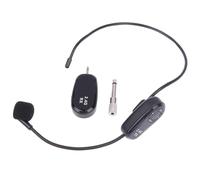 Sarpoer Auriculares Sin Universal 2.4G, Amplificador De Enseñanza de Abejas, Auriculares De Escuchar Colgado, Micrófono, Duradero, Instalación Fácil