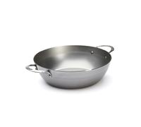 Sart n campestre de acero al carbono MINERAL B de Buyer con dos asas - 12.5 - Ideal para saltear, cocinar a fuego lento, fre r, saltear y prepara