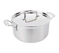 Sart n con tapa de 6 cuartos de gal n MultiClad Pro MCP44-24N de Cuisinart