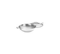 Sart n para saltear de acero inoxidable Chefs Classic de 14 pulgadas con asa auxiliar y tapa de vidrio Cuisinart 726-38H