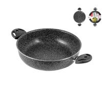Sartén 2 Mangos Antiadherente 'stone' 20 Cm HOME De Aluminio