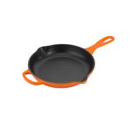 Le Creuset Evolution Sartén Redonda, Hierro Fundido, Naranja Volcánico, 20 cm