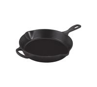 Le Creuset Sartén skillet alta de hierro fundido, 26 cm, 2 litros, Negro Mate, 20187260000422