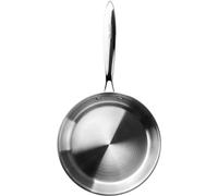IBILI Sarten tricapa triply Natural, 28 cms, Acero inoxidable, Apto para induccion, sin antiadherente