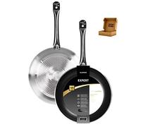 Sartén Antiadherente Cok - Envio 24 h - Apta para todas las cocinas - Inducción, Vitrocerámicas, Gas, Lavavajillas - Profesional OverGrip - Enviado Cosecha Privada (Expert Hostelería, 24 cm)