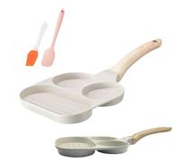 Sartén antiadherente especial | Ideal para tortilla y parrilla, para cocina de gas e inducción, fácil de limpiar, lavable en lavavajillas, para uso interior y