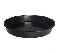 Sartén antiadherente para pizza hecha de acero al carbono de 6, 7, 8, 9 pulgadas para resultados de horneado uniformes y fácil liberación de alimentos en estándar y convección para hornos (7 pulgadas)