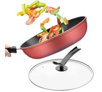 Sartén Antiadherente para Tortillas Sartén Con Tapa Para Cocinar Tortilla Y