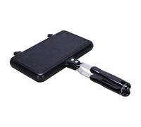 Sartén antiadherente - sartén tostada tostada, sartén para hornear | Breakfast Grill Pans, Sandwich Maker para tostado y gofres, Cooking Press, de queso a la parrilla p