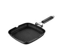 Sarten asador 24x24x3.7cm aluminio fundido ind expert
