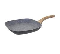 Sartén asador - parrilla de aluminio forjado nature 28cm