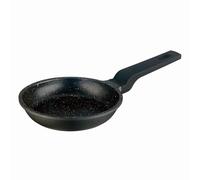 LACOR - 24114 - Sartén Blinis ECO-PIEDRA de Aluminio Fundido 100% libre PFOA, Antiadherente TRIcapa, Mango Soft Touch, Apto para Inducción, Ø 14 x 5,6cm, Negro