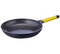 CASTEY - Sartén de Inducción Castey, Modelo 8-28, Color Amarillo, Tamaño 28 cm, Aluminio y Mango Desmontable, Revestimiento Antiadherente, sin PFOA, Base Full Induction, Apta para Todas las Cocinas