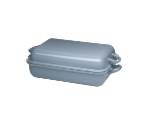 Sartén con tapa Riess Classic Pure Grey 37×26