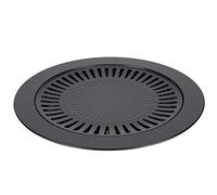 Sartén Coreana para Barbacoa y Parrilla - Antiadherente, Redonda para Asar - Hierro para Interior y Exterior - Ideal para Acampar