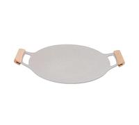 Sartén coreana para parrilla de interior y exterior, placa antiadherente de aluminio para barbacoa con asas para cocina de inducción a Gas (34 cm/13,4 pulgadas)
