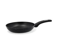 Sartén de 26cm con 4mm de espesor, Full Induction, Antiadherente bicapa | Negro, Aluminio, forma redondo, acabado liso, 26cm