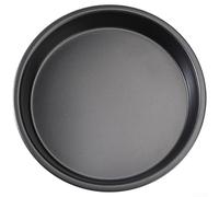 Sartén de acero al carbono para pizza de forma redonda con antiadherente para una cocción uniforme y liberación suave de alimentos cada vez (6 pulgadas)