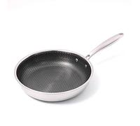 Sartén de acero inoxidable 304 de 3 capas antiadherente, sartén universal de inducción de gas, herramientas de cocina