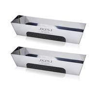 Sartén de arcilla de acero inoxidable, construcción duradera, herramientas de decoración y cerámica, fácil de limpiar y respetuoso con el medio ambiente. Adecuado para mezclar cemento, mortero,