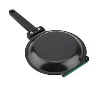 Sartén de Doble Cara, Sartén de Parrilla Doble con Revestimiento, Sartén Antiadherente para Revestimiento de Cerámica Sartén con Tapa para Hacer Tortitas Utensilios de