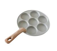 Sartén de huevos - 7 tazas de sartenes de tortilla, sartén Hamburgo | Sartén de huevo doméstica de aluminio, sartén de hamburgo para desayuno, hogar, cafetería y restaurante, hotel