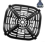 Sartén de repuesto para freidora de aire, para FN101GY, bandeja antiadherente de acero inoxidable con circulación de aire uniforme, apta para lavavajillas, 7.9 x 7.9 pulgadas (A)