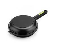 SARTÉN DUPLA PARA TORTILLAS PRIOR BRA A121465 - Ø24CM - ESPESOR 5.5MM - ALUMINIO FUNDIDO - TEFLÓN ANTIADHERENTE - COCINA CON POCO ACEITE
