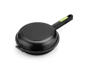 Sartén dupla para tortillas bra prior a121467/ ø20cm/ aluminio fundido/ apta para inducción