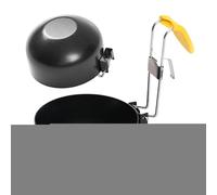 Sartén escalfadora de huevos, plegable, bandeja de metal para escalfar, antiadherente, de acero inoxidable, plegable, resistente al calor, accesorios de cocina para desayuno, tortilla, almuerzo