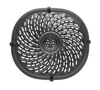 Sartén funcional para freidora de aire instantánea para Vortex para 4 cuartos de galón con diseño y parachoques de goma para protección (1)