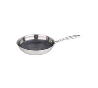 MasterPro Hi-Tech 3 Non-Stick Frying Pan 24 cm Stainless Steel with Honeycomb Structure Triple Coating Kitchen Utensils Suitable for All Hob Types