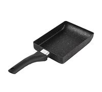 Sartén japonesa para tortillas Tamagoyaki, sartén para tortillas de aleación de aluminio, sartén rectangular para hacer tortillas, panqueques, crepes, burritos
