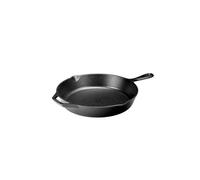 Lodge Sartén redonda hierro fundido L10SK3 con mango, color negro, diámetro 30,5 cm