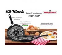 Magefesa Sartenes Black 20+24 cm Lote