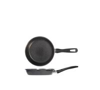 Sartén Manchado K2 Acero Ferroso Recubrimiento Cerámico Cm 22, Negro