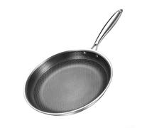 Sartén martillada con resistencia a los arañazos y calefacción uniforme, apta para todas las variedades de estufas, 22, 26, 30 cm
