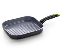Monix Eco Nature | Grill Rayas 28 cm, Aluminio forjado