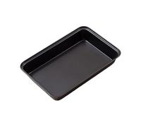 Sartén para hornear con acero al carbono sin recubrimiento de bordado, bandeja de cocina de gran diseño, bandeja para galletas, cocina esencial para pan, sartén profunda para hornear