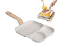 Sartén para huevos antiadherente | Sartén para huevos fritos | Sartén para tortitas de 3 piezas | Sartén antiadherente | Sartén antiadherente | Sartén para huevos, tortilla, sartén