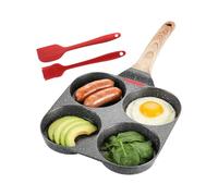 Sartén Para Huevos, Control De Temperatura, 18,5 X 38 Cm, Sartén Para Huevos, Sartenes Para Tortillas, Gestión Del Calor, Para Amantes De La Cocina, Hogar, Cocineros, Camping, Picnic, Cocina,
