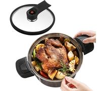 Sartén Para La Cocina Para La Estufa - Sartén De Cocina Hogar Para La Preparación Rápida | Accesorios De Sartén De Vapor Utensilios de Cocina Regalo Para Amigos, Colegas Y Familia