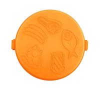 Sartén para microondas, bandeja de pizza de calentamiento rápido, máquina compacta para sándwiches de queso con fácil uso, accesorio para hornear panqueques, utensilio de cocina con estilo práctico